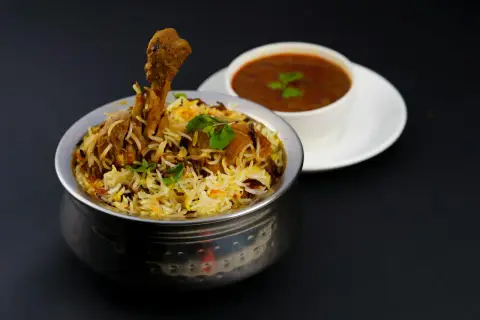 Hyderabadi Chicken Biryani